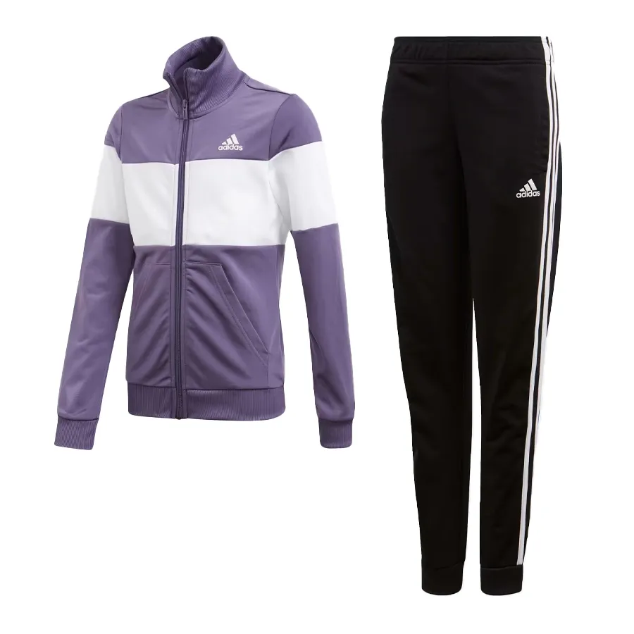 Imagen 0 de 5 de Conjunto adidas -NEGRO/VIOLETA/BLANCO