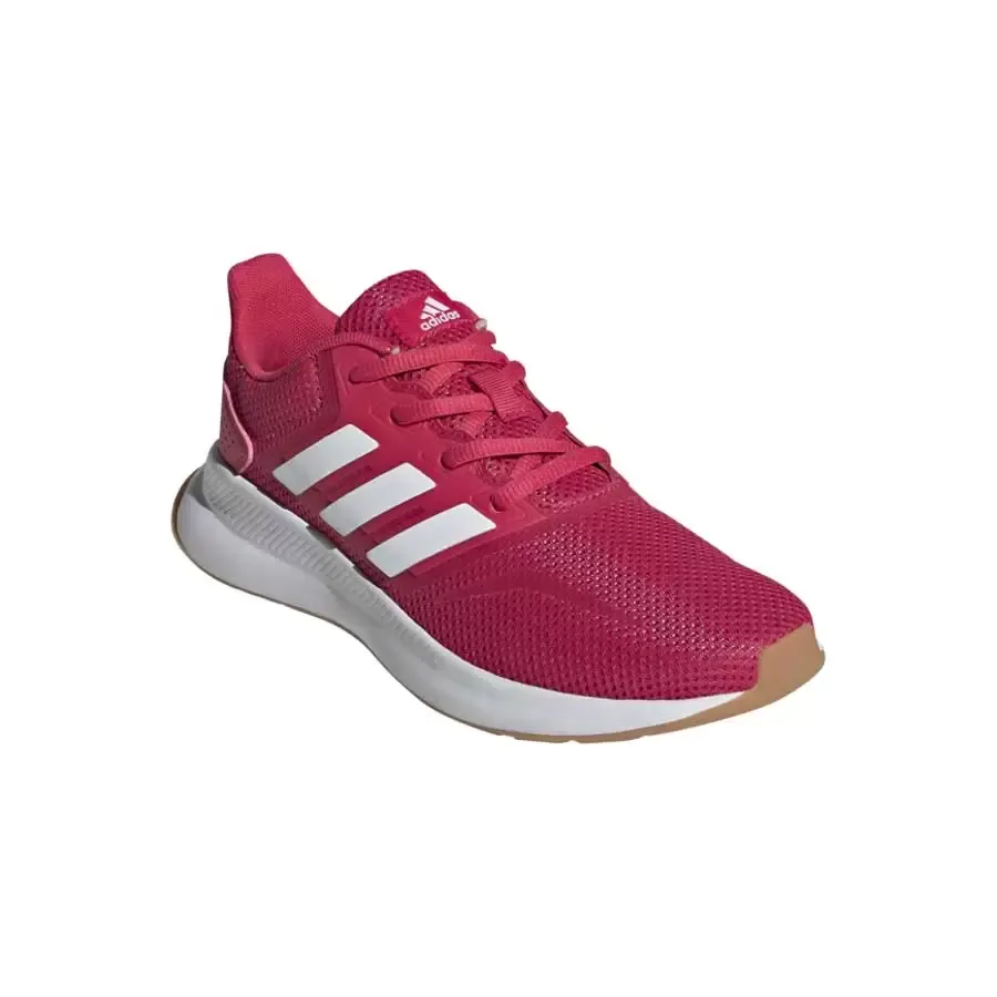 Imagen 3 de 5 de Zapatillas adidas Runfalcon K-FUCSIA/BLANCO