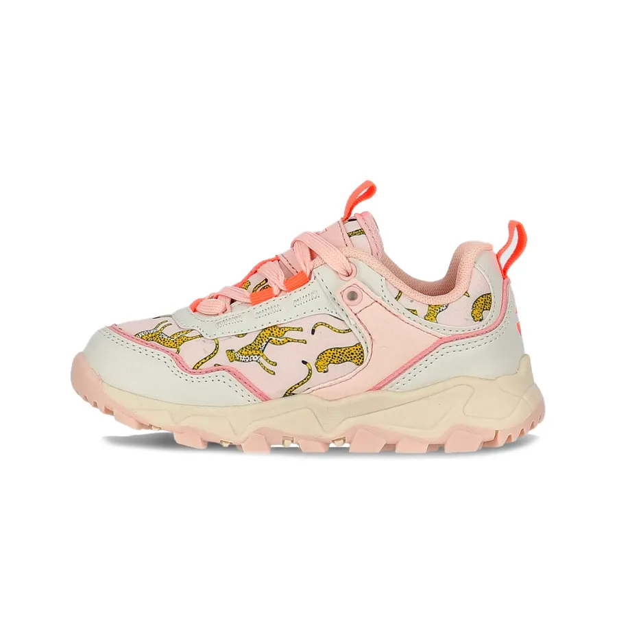 Imagen 2 de 6 de Zapatillas Topper Ever Kids X Pesqueira-ROSA/CORAL FLUOR/BLANCO