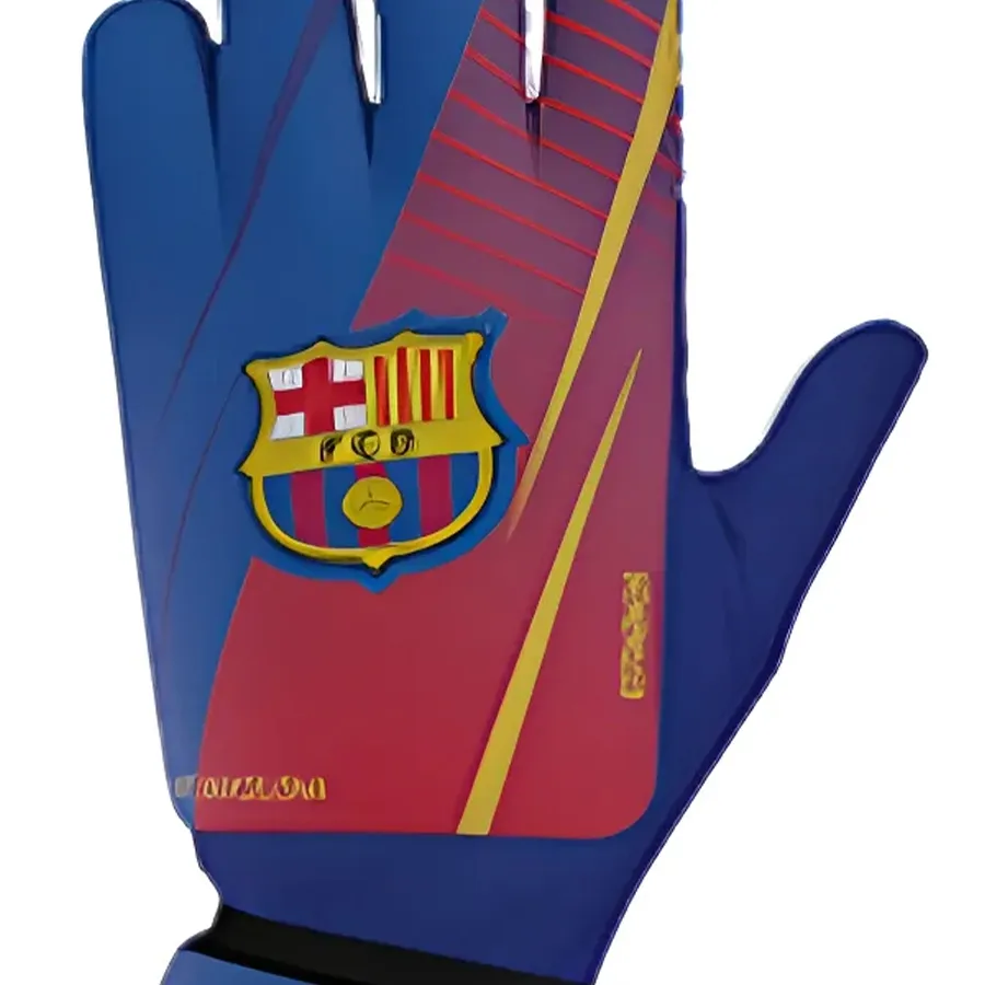 Imagen 2 de 4 de Guantes DRB Guante Arquero Barcelona Estadios 24-AZUL/ROJO