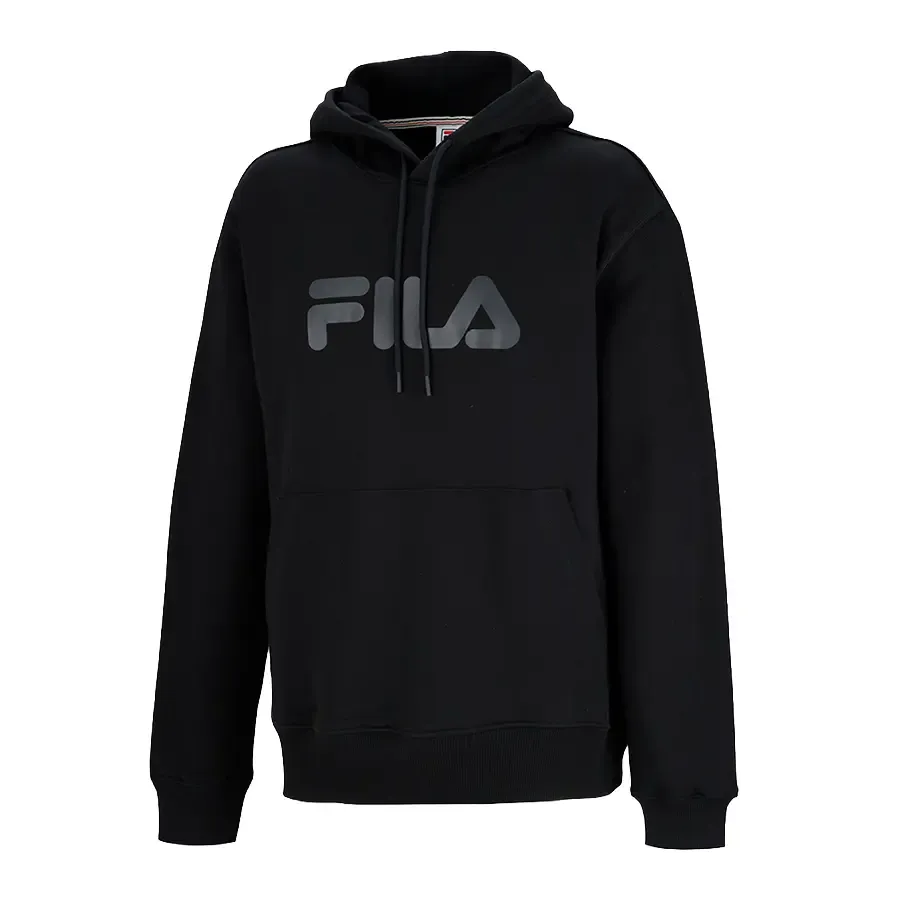Imagen 2 de 5 de Buzo Fila Comfort Letter III-NEGRO