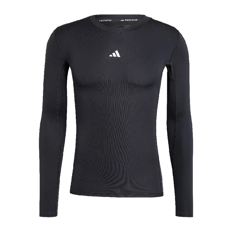Imagen 1 de 5 de Remera Térmica adidas Compresión Techfit-NEGRO