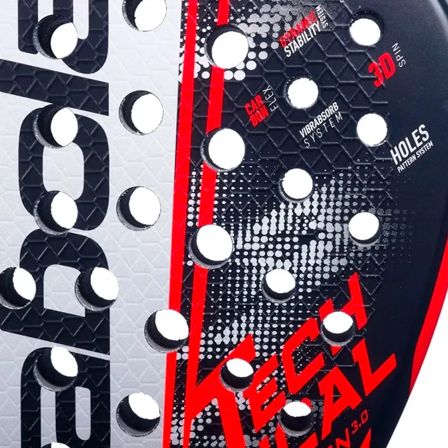 Imagen 4 de 5 de Paleta Babolat Technical Veron-MARINO/ROJO/BLANCO