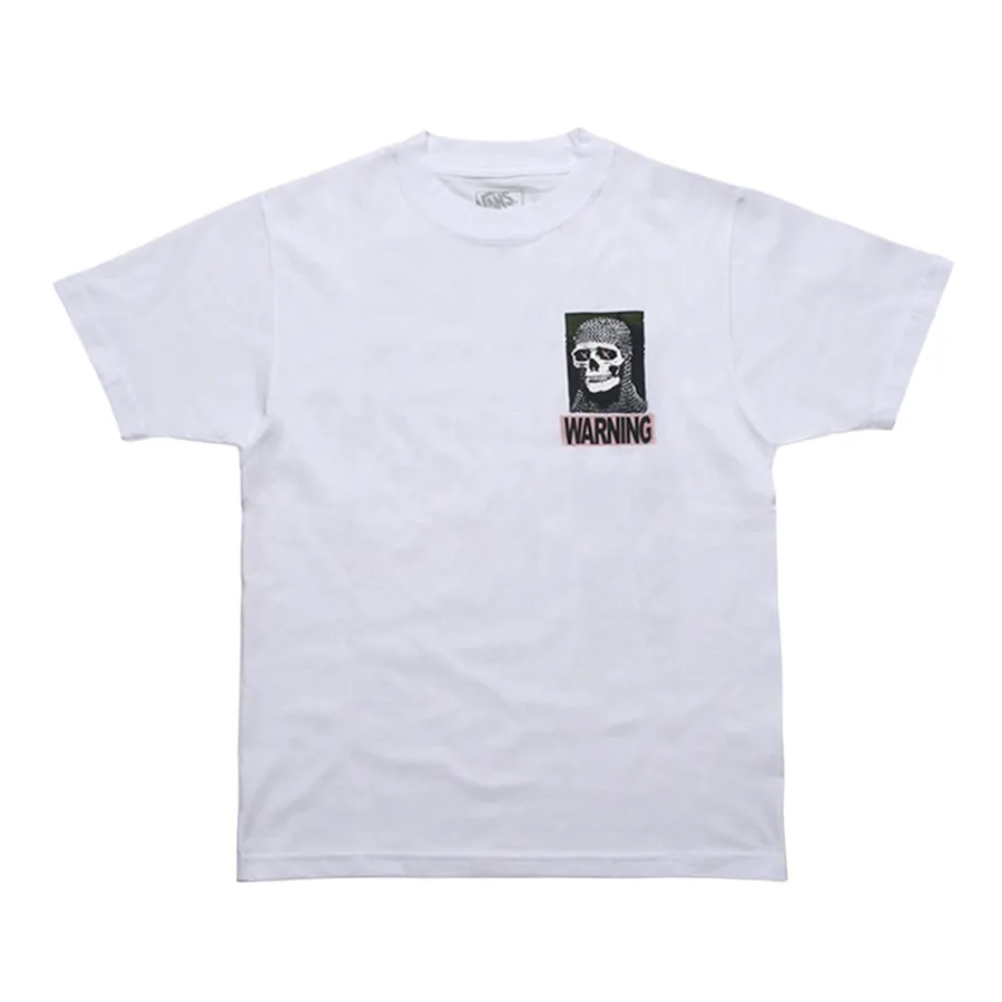 Imagen 1 de 4 de Remera Vans Warning Signs 4 Life Ss-BLANCO/NEGRO
