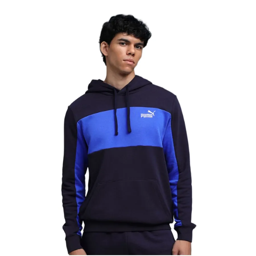 Imagen 0 de 5 de Buzo Puma Ess Block Hoodie Tr-MARINO/AZUL