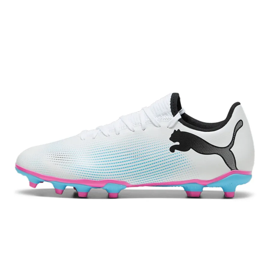 Imagen 1 de 5 de Botines Puma Future 7 Play Fg Ag-BLANCO/NEGRO/FUCSIA
