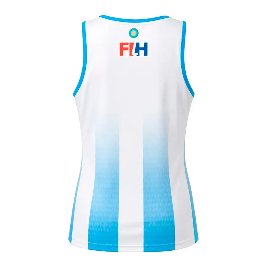 Imagen 2 de 4 de Camiseta Under Armour Juego Leonas Home-BLANCO/CELESTE