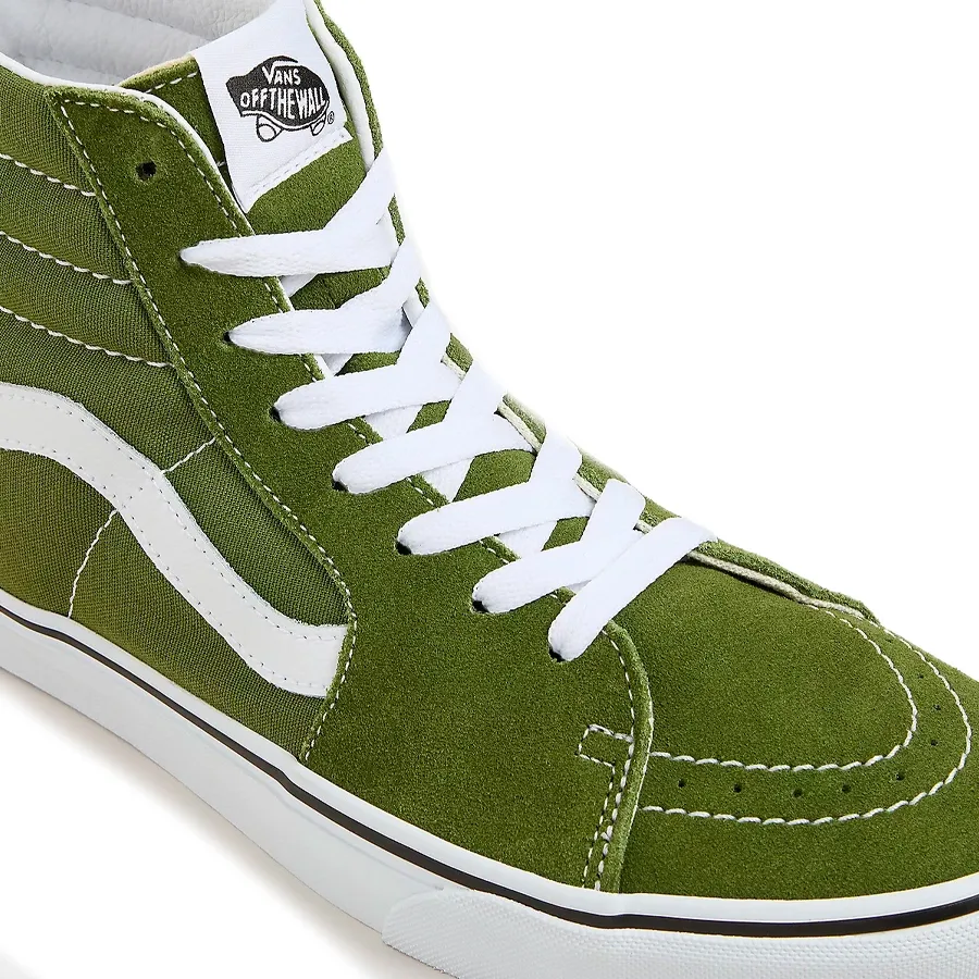 Imagen 2 de 5 de Zapatillas Vans U SK8 Hi-VERDE/BLANCO