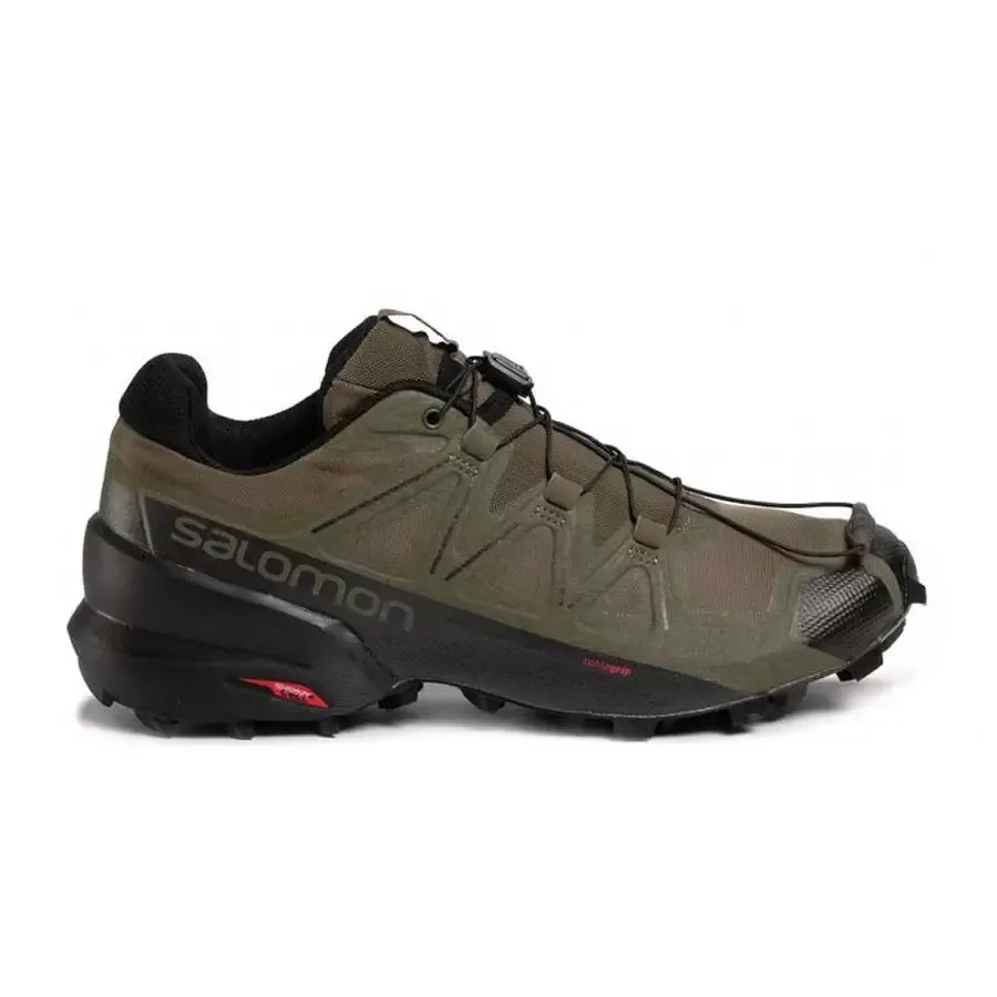 Imagen 2 de 3 de Zapatillas Salomon Speedcross 5 M-VERDE/GRAFITO