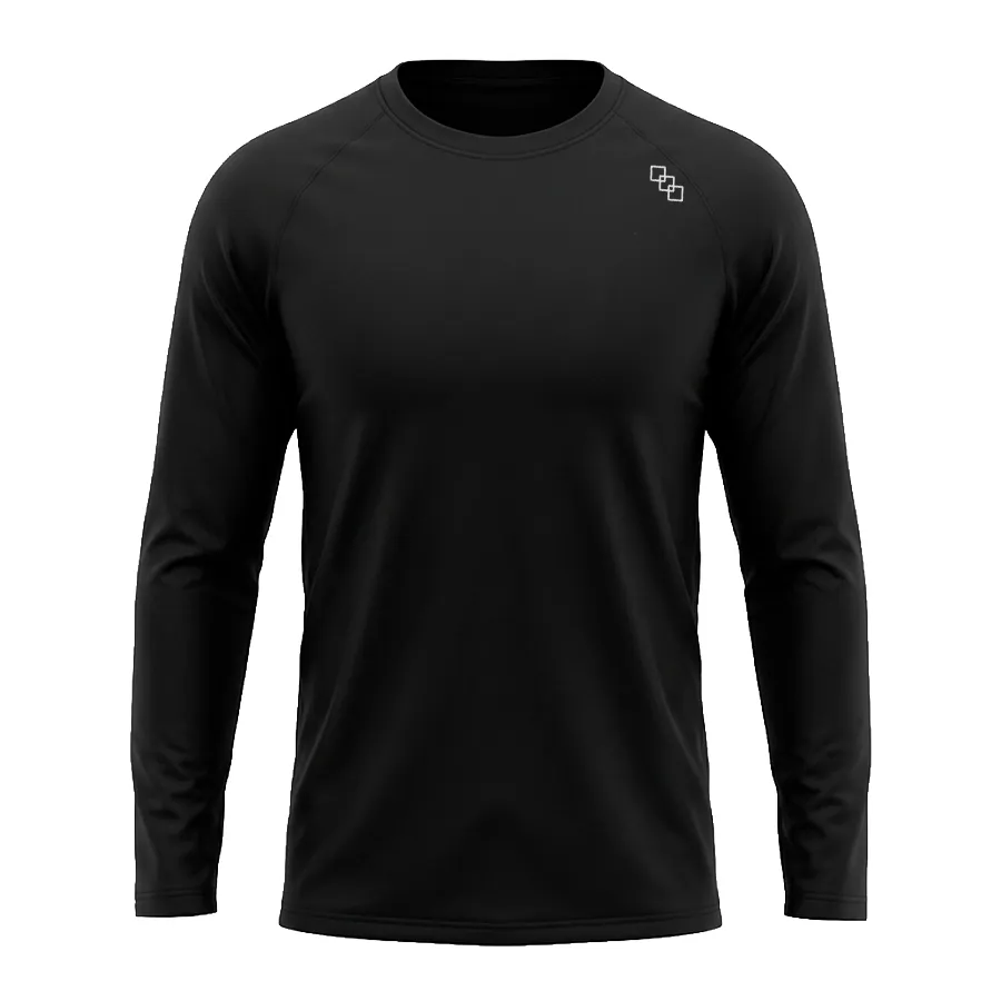 Imagen 3 de 4 de Remera Termica Kamp Remera Térmica Hombre 26-NEGRO