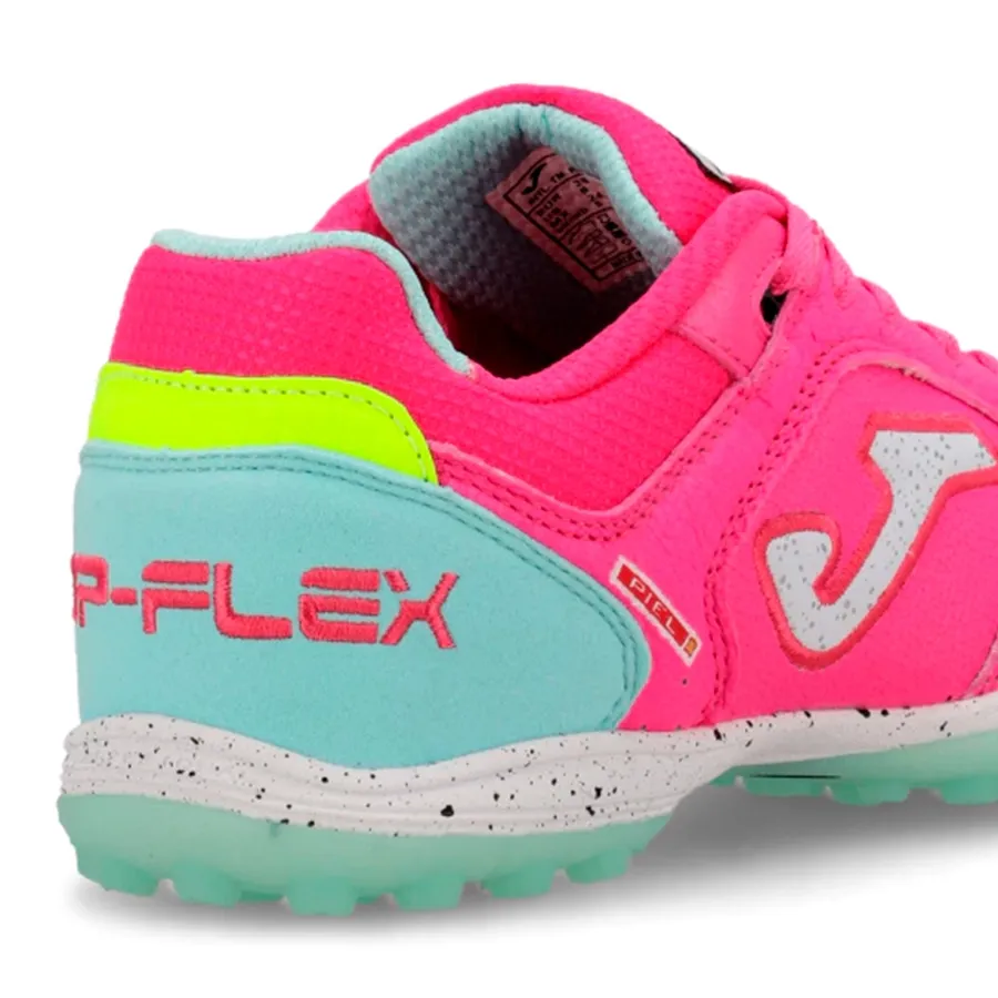 Imagen 7 de 8 de Botines Joma Top Flex Tf-FUCSIA/TURQUESA/AMARILLO FLUOR