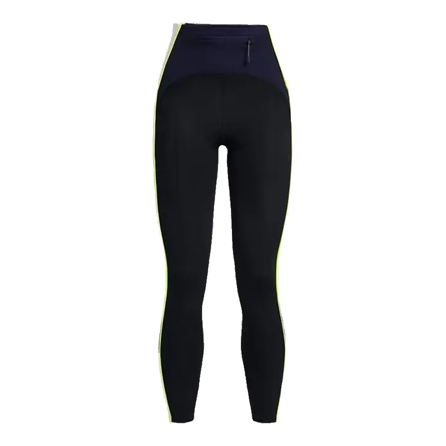 Imagen 3 de 4 de Calza Under Armour Launch Heatgear Ankle-NEGRO/BLANCO/AMARILLO FLUOR