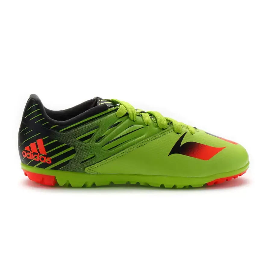 Imagen 4 de 5 de Botines adidas Messi 15 Tf J-VERDE/NEGRO/NARANJA