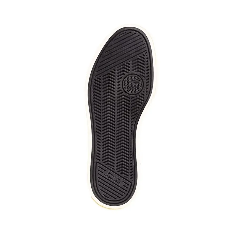 Imagen 5 de 7 de Zapatillas Topper Rail Hi Kids X Pesqueira-CRUDO/NEGRO