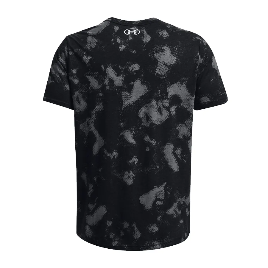 Imagen 1 de 6 de Remera Under Armour Project Rock Hwir-NEGRO/GRIS