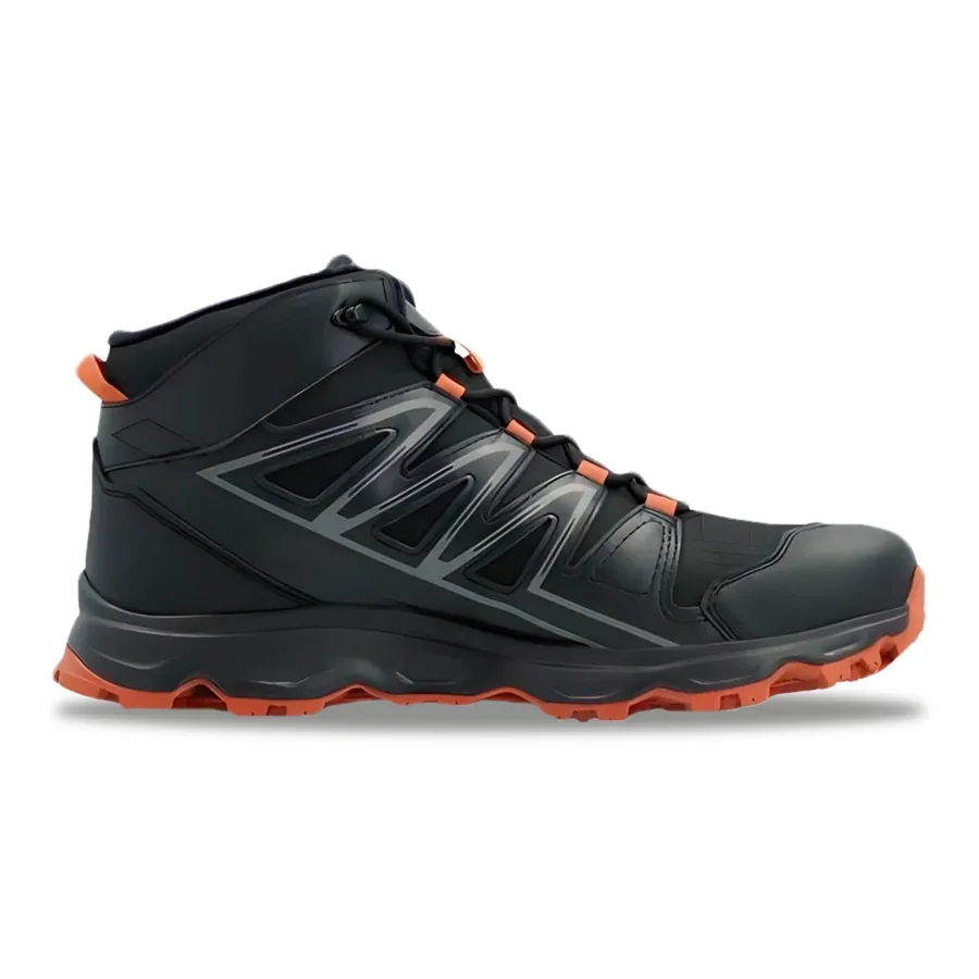 Imagen 0 de 5 de Zapatillas Salomon Cruzano 3 Mid Gtx-NEGRO/NARANJA