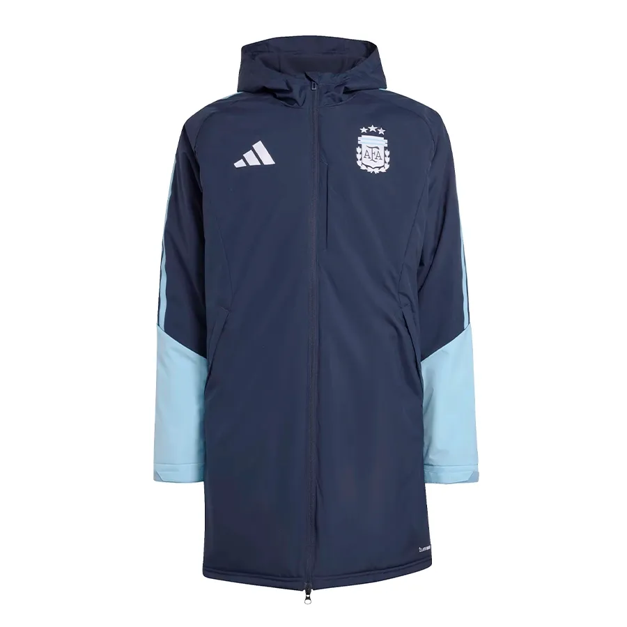 Imagen 2 de 5 de Campera adidas Afa 26 Tiro All Weather-MARINO/CELESTE