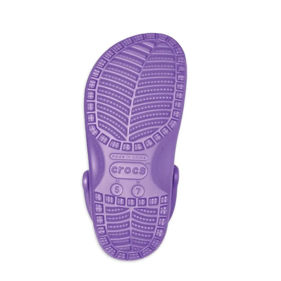 Imagen 2 de 4 de Ojotas Crocs Classic-PURPURA