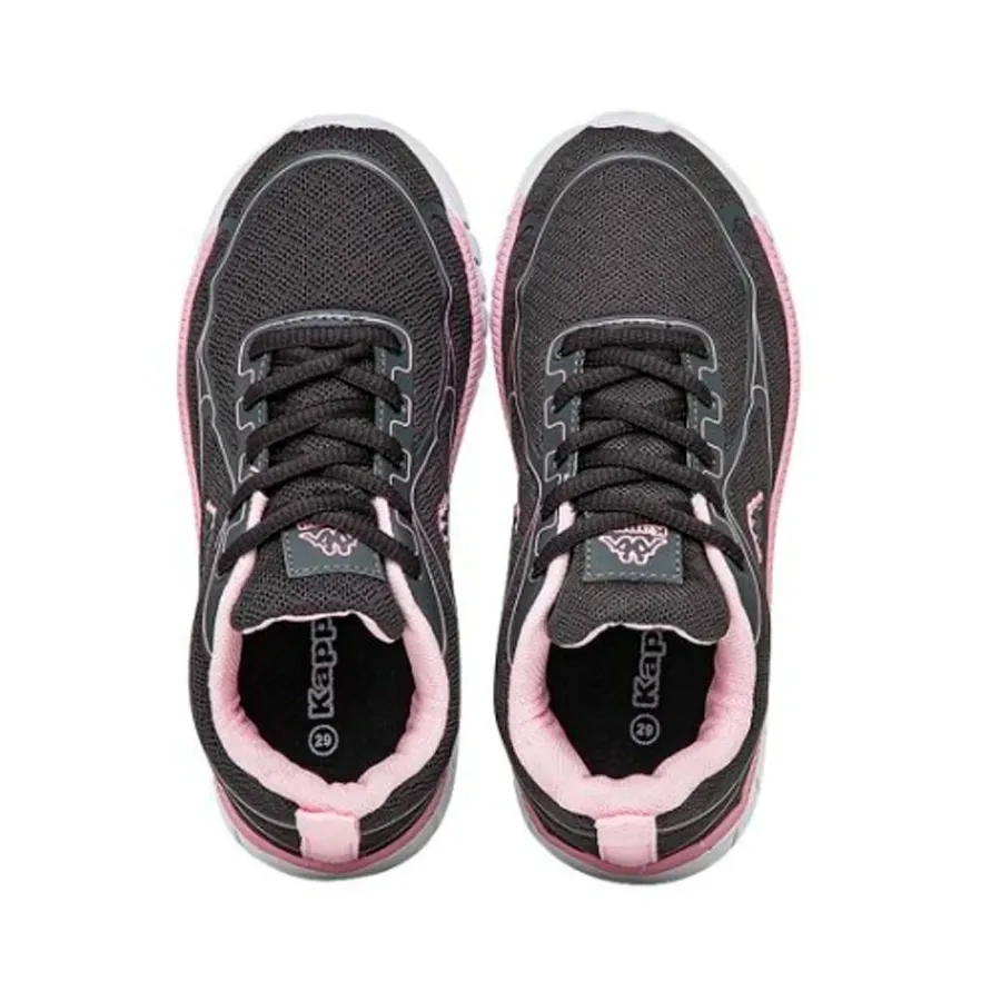 Imagen 4 de 8 de Zapatillas Kappa Rufo Kids-GRIS/ROSA