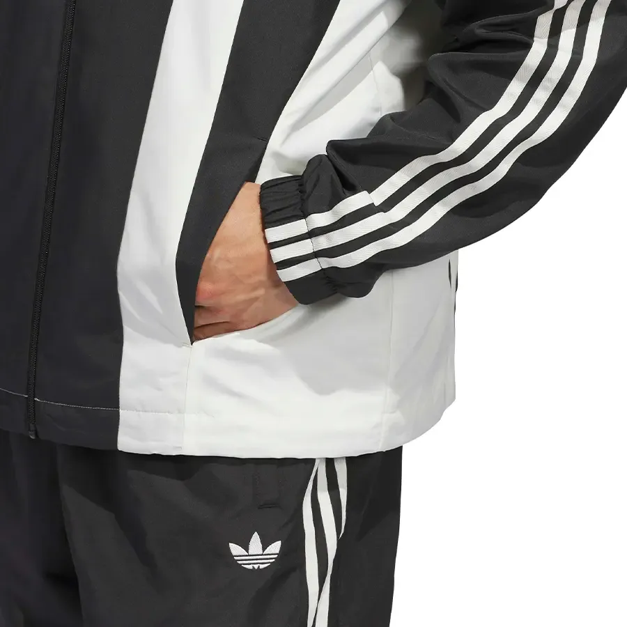 Imagen 4 de 5 de Campera adidas originals Windbreak-NEGRO/BLANCO