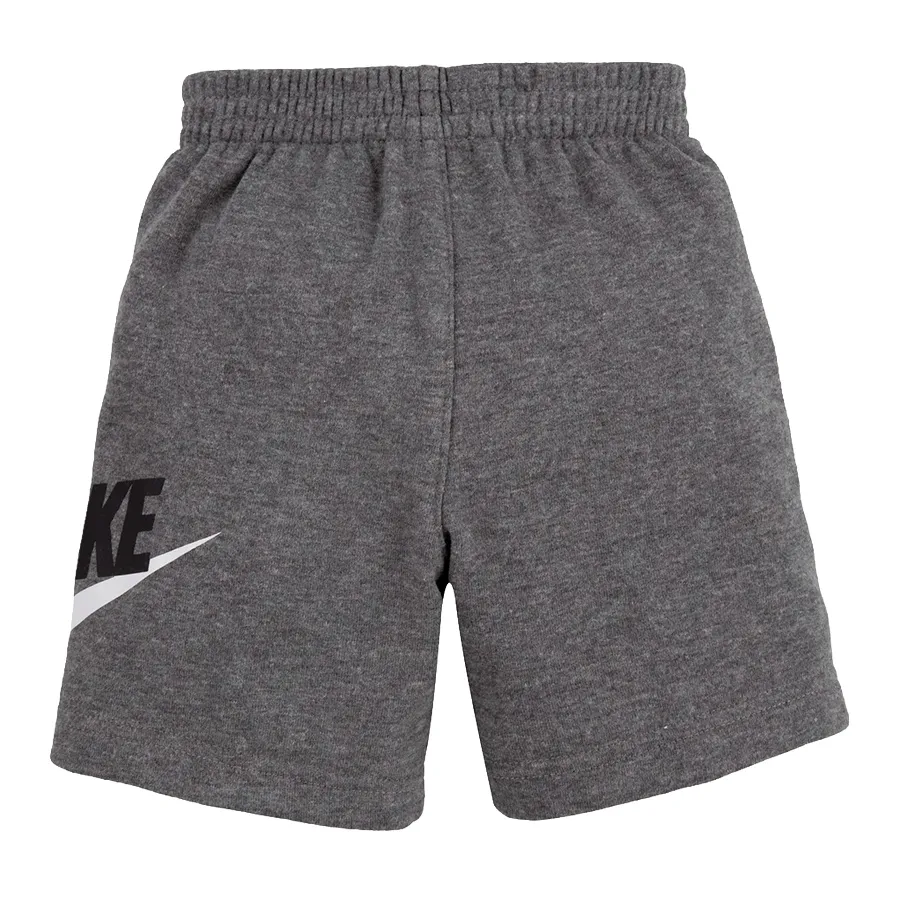 Imagen 0 de 6 de Short Nike Club Hbr Ft-GRIS/NEGRO/BLANCO