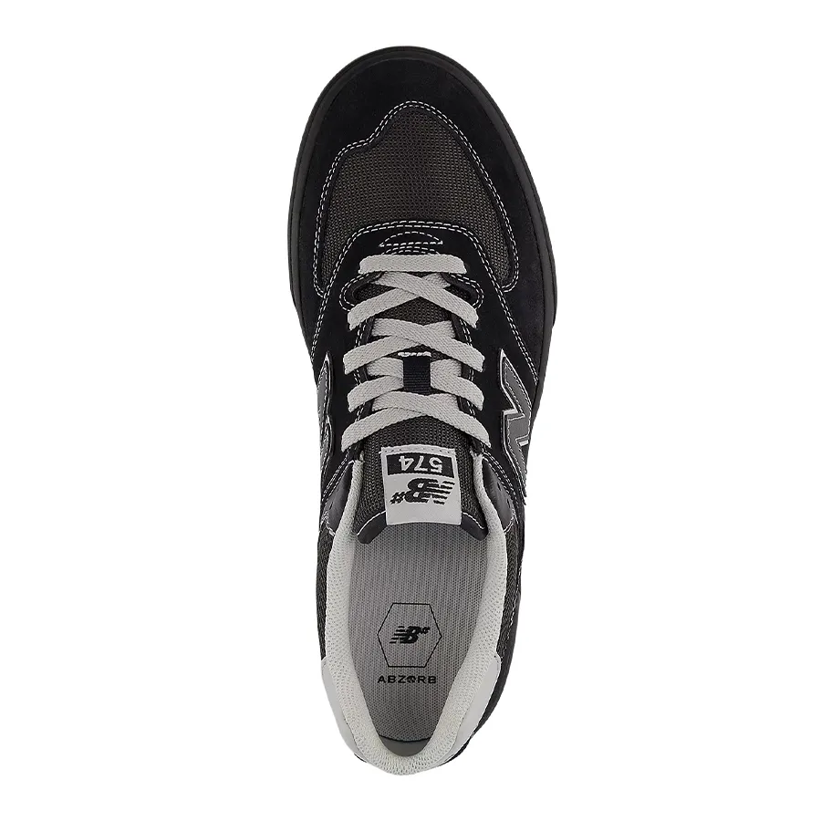 Imagen 3 de 5 de Zapatillas New Balance 574 Vulc-NEGRO/BLANCO