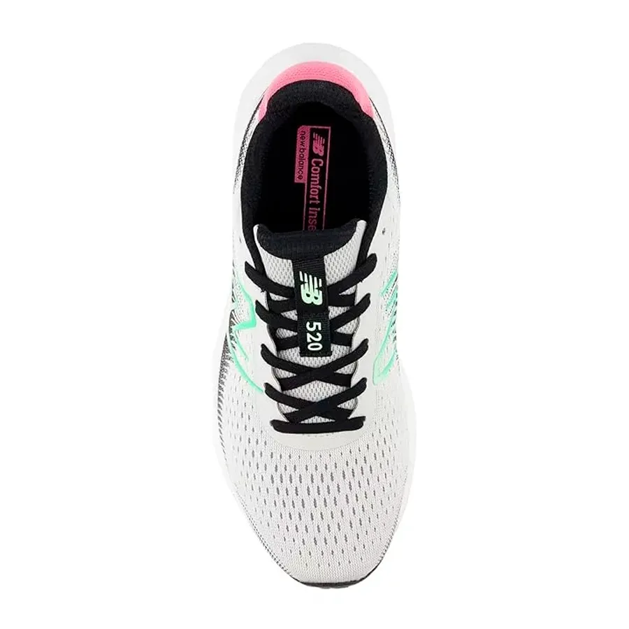 Imagen 3 de 5 de Zapatillas New Balance 520-GRIS/NEGRO/VERDE