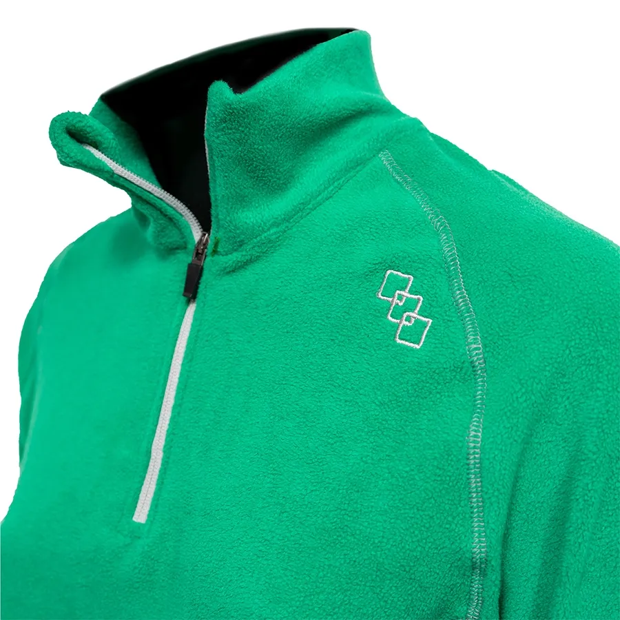Imagen 3 de 4 de Buzo Kamp Micropolar Técnico 1/2 Cierre-VERDE ESMERALDA