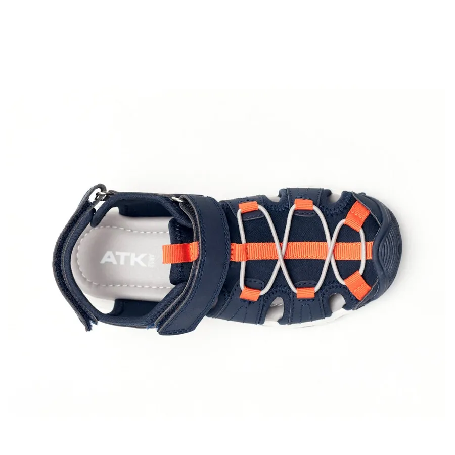 Imagen 2 de 3 de Sandalias Atomik Plane-AZUL/NARANJA