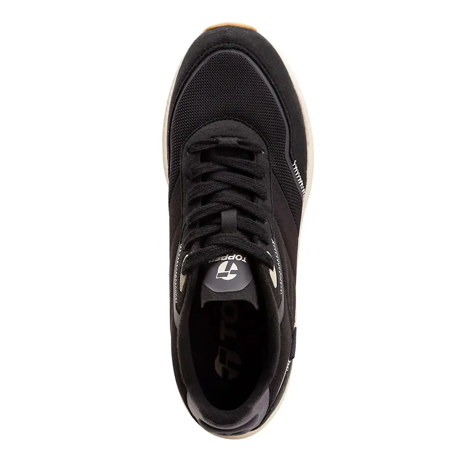 Imagen 3 de 5 de Zapatillas Topper Retro Pacer-NEGRO/GRIS