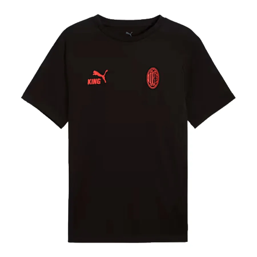 Imagen 2 de 4 de Remera Puma AC Milan King-NEGRO/ROJO