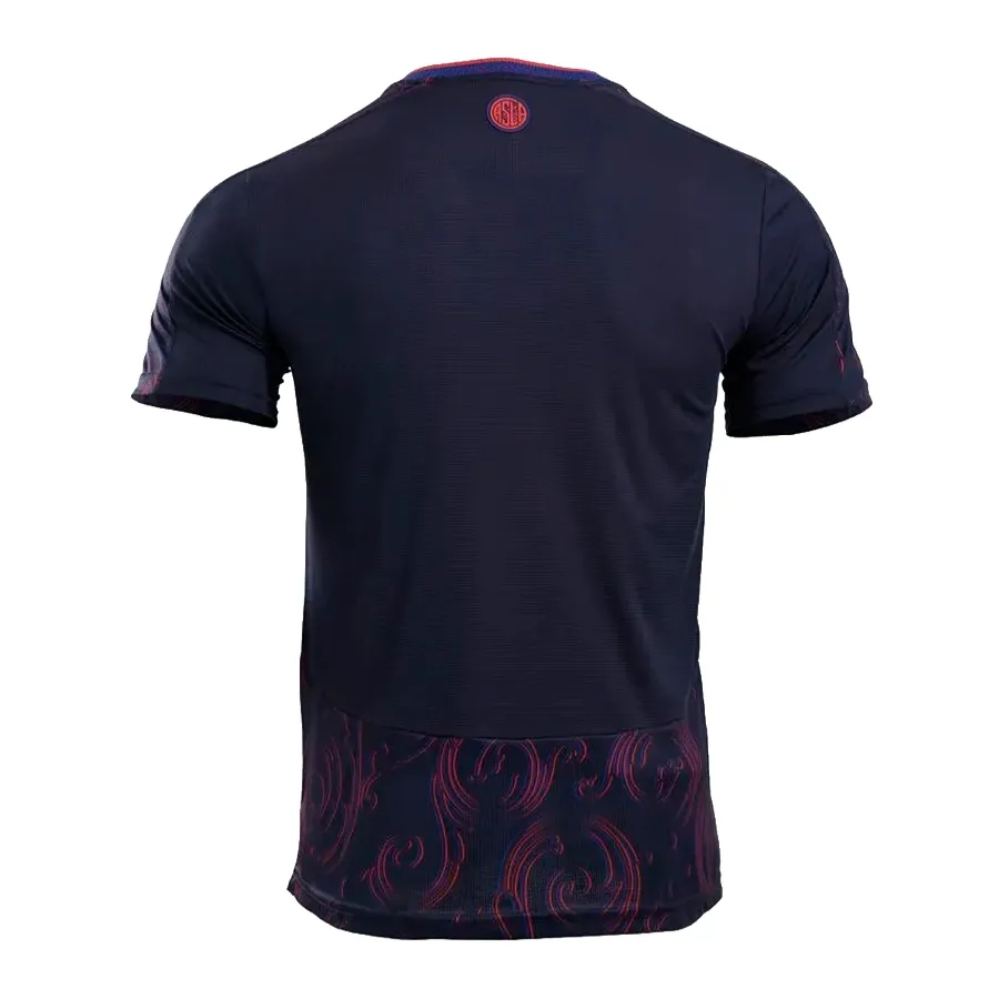 Imagen 3 de 9 de Camiseta Atomik Pre-Match San Lorenzo 26-MARINO