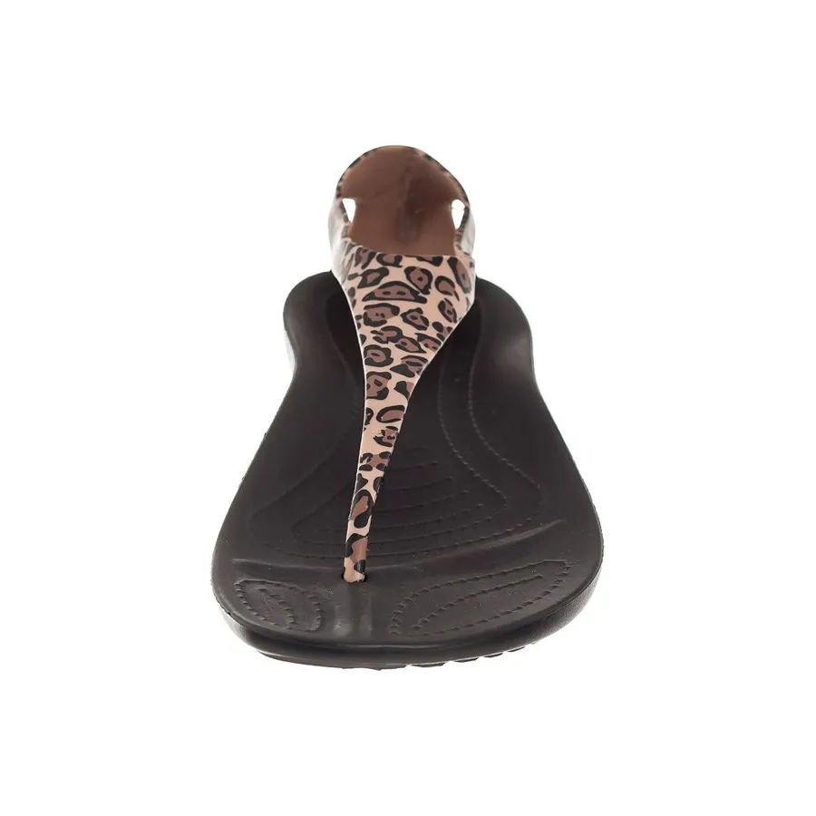 Imagen 2 de 6 de Sandalias Crocs Sexi Wild Flip-NEGRO/ORO