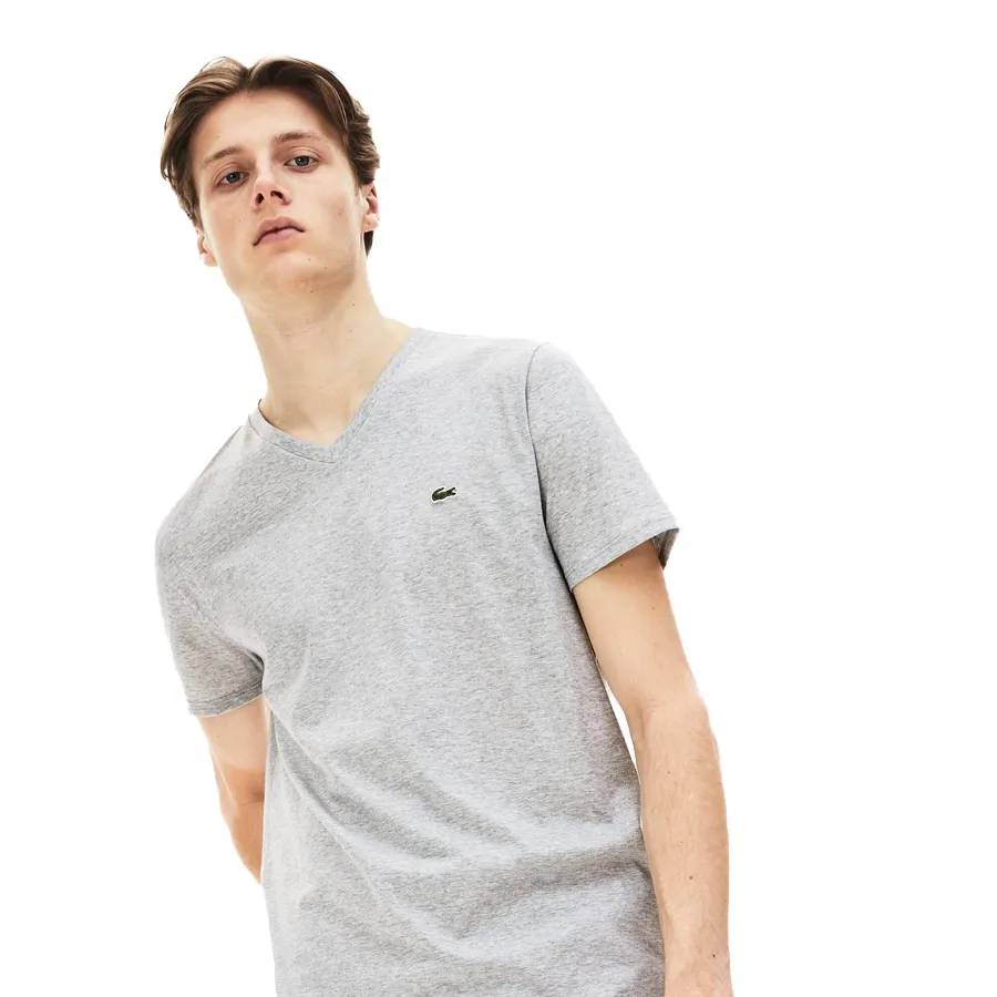 Imagen 1 de 3 de Remera Lacoste Cols Roules-GRIS