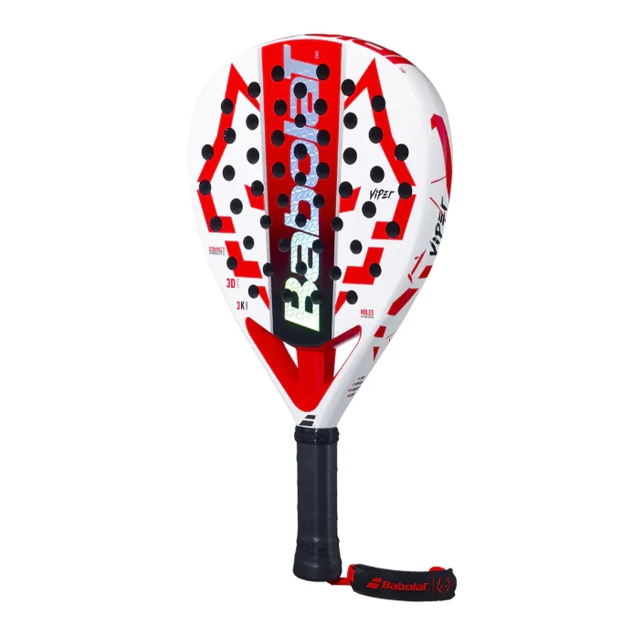 Imagen 1 de 6 de Paleta Babolat Technical Viper Juan Lebron 2.5-BLANCO/ROJO