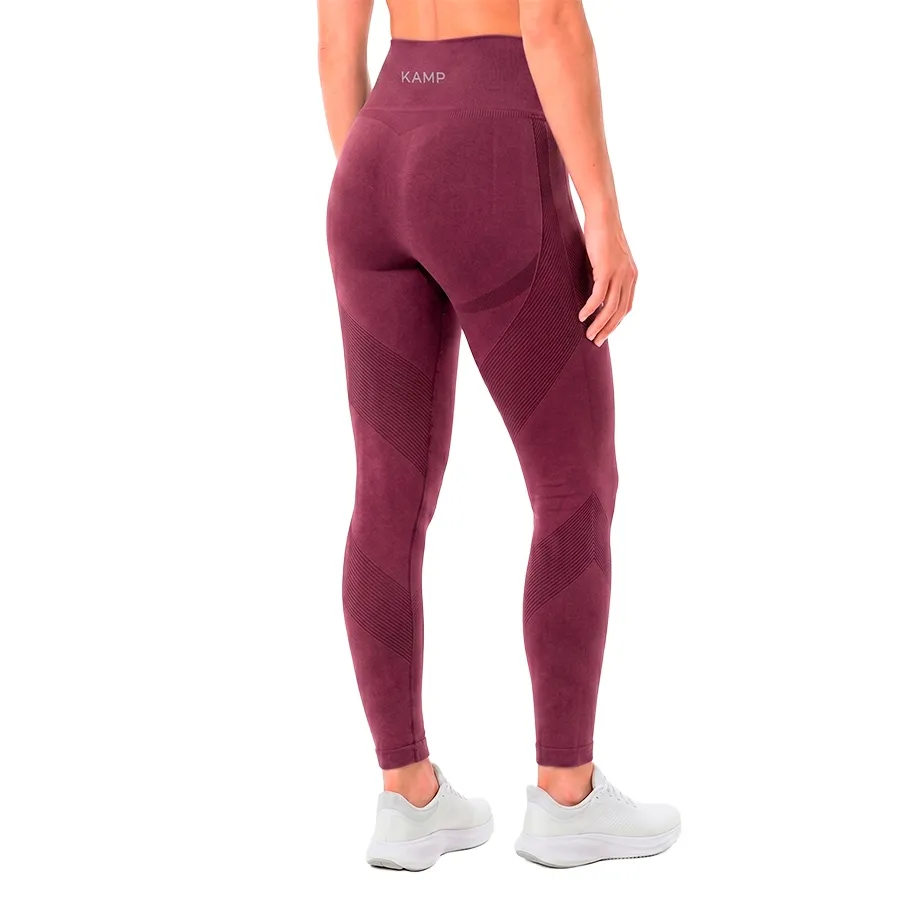Imagen 1 de 2 de Calza Kamp Kalma Seamless-BORDO