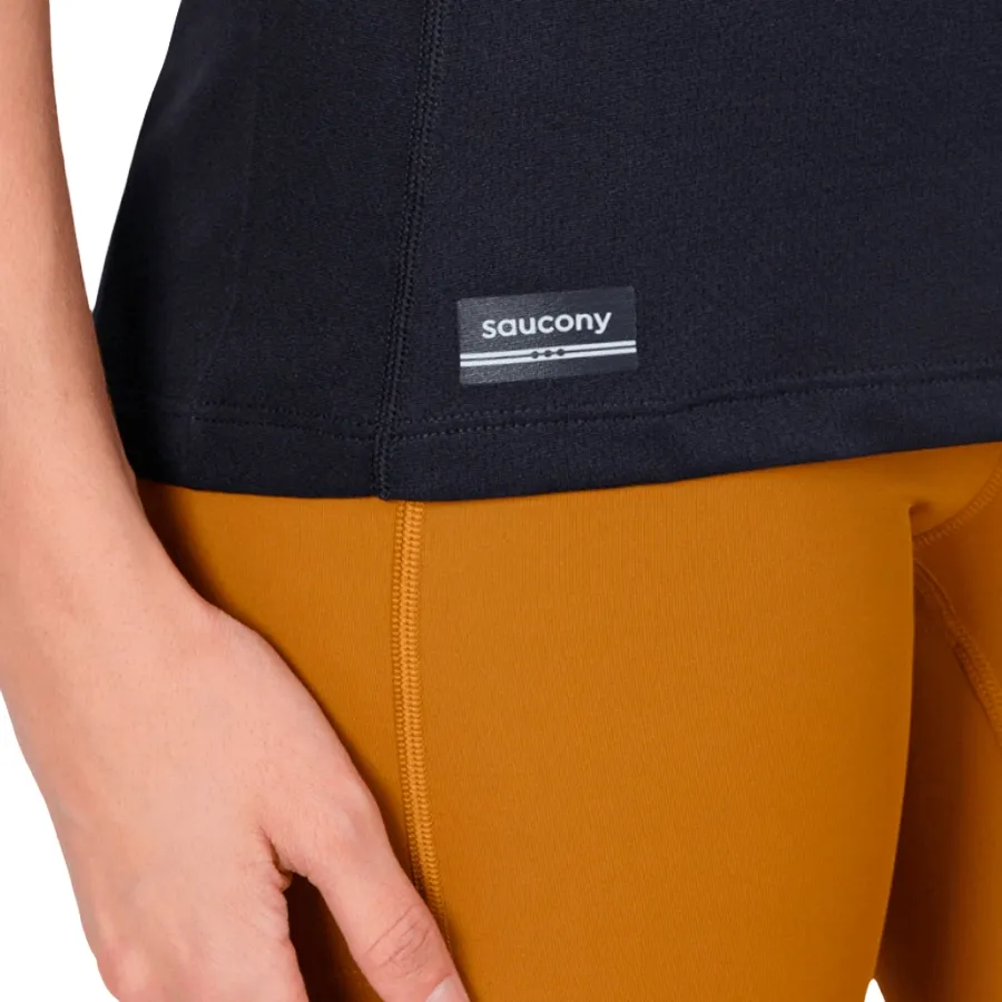 Imagen 2 de 4 de Remera Saucony Stopwatch-NEGRO