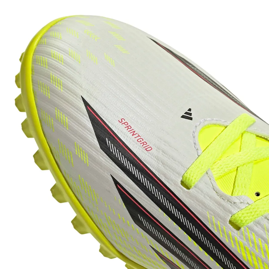 Imagen 5 de 7 de Botines adidas Tf F50 Club-AMARILLO FLUOR/PLATA