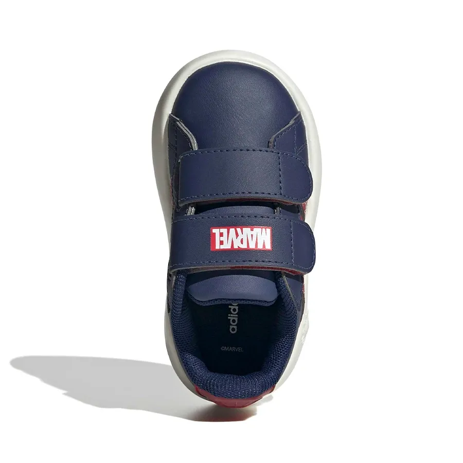 Imagen 3 de 7 de Zapatillas adidas Grand Court Spider-Man-MARINO/ROJO