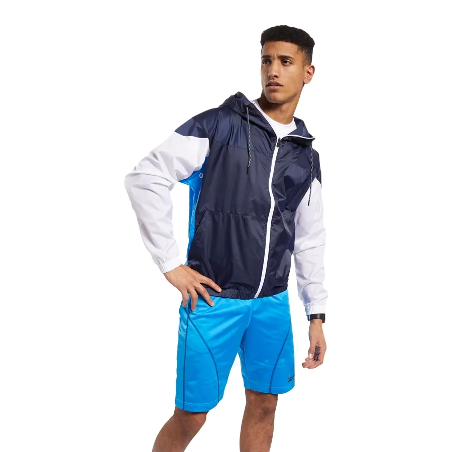 Imagen 2 de 6 de Campera Reebok Myt Woven-MARINO/BLANCO