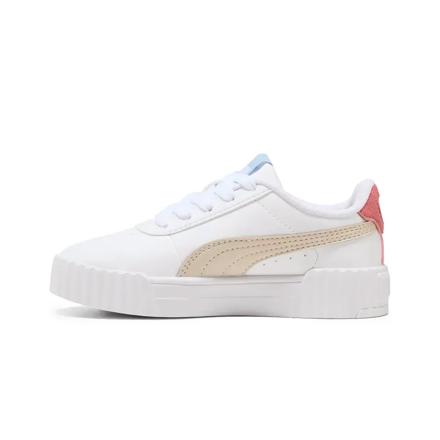 Imagen 2 de 7 de Zapatillas Puma Carina 3.0 Winter Safari-BLANCO/BEIGE/ROSA