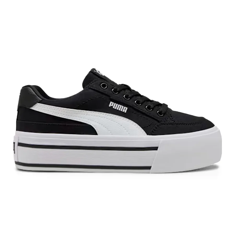 Imagen 0 de 7 de Zapatillas Puma Court Classic Vulc Platform-NEGRO/BLANCO