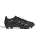 botines-adidas-predator-club-fg-mg-NEGRO/VERDE FLUOR