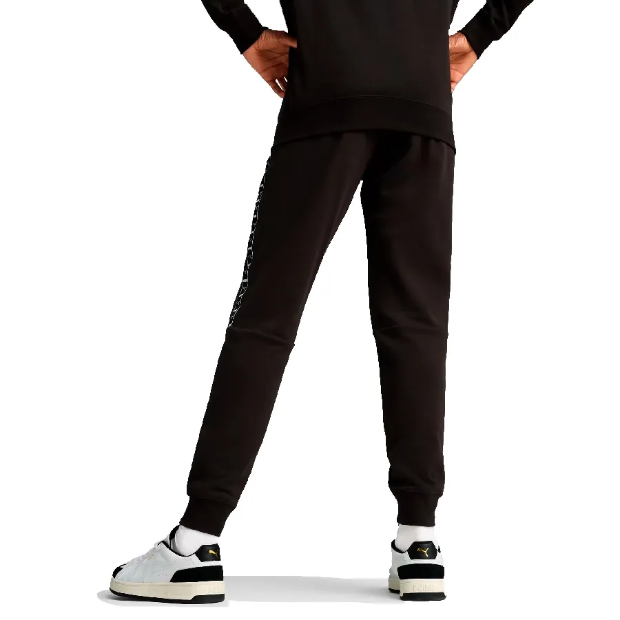 Imagen 3 de 4 de Pantalón Puma Essentials Tape-NEGRO