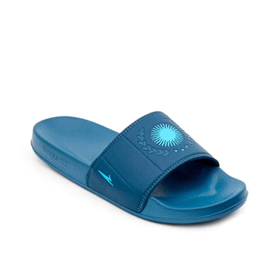 Imagen 2 de 4 de Ojotas Bagunza Argentina Retro Suplente-AZUL/CELESTE