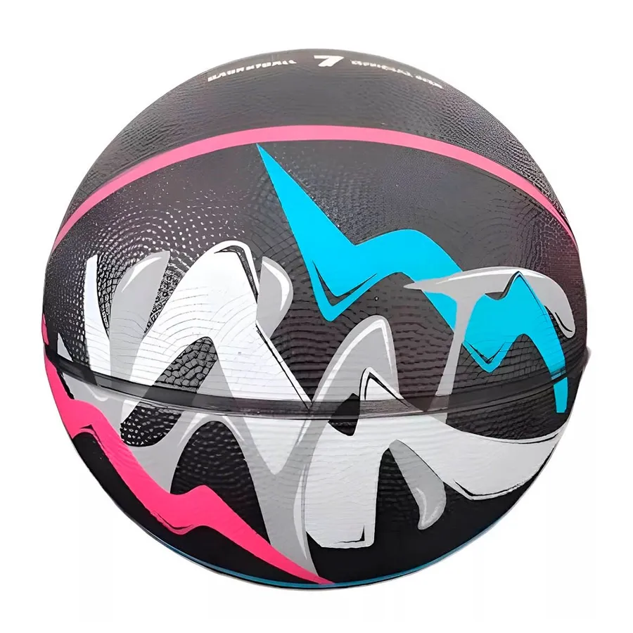 Imagen 1 de 3 de Pelota Reebok Zig Generation-NEGRO/FUCSIA/CELESTE