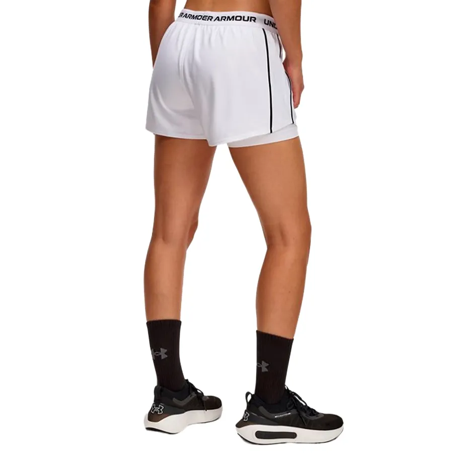 Imagen 1 de 3 de Short Under Armour Tech Play Up 2-in-1-BLANCO