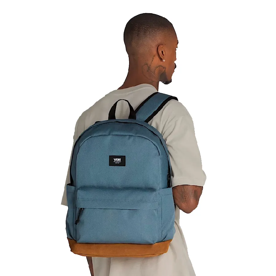 Imagen 3 de 7 de Mochila Vans Old Skool Sport-GRIS AZULADO