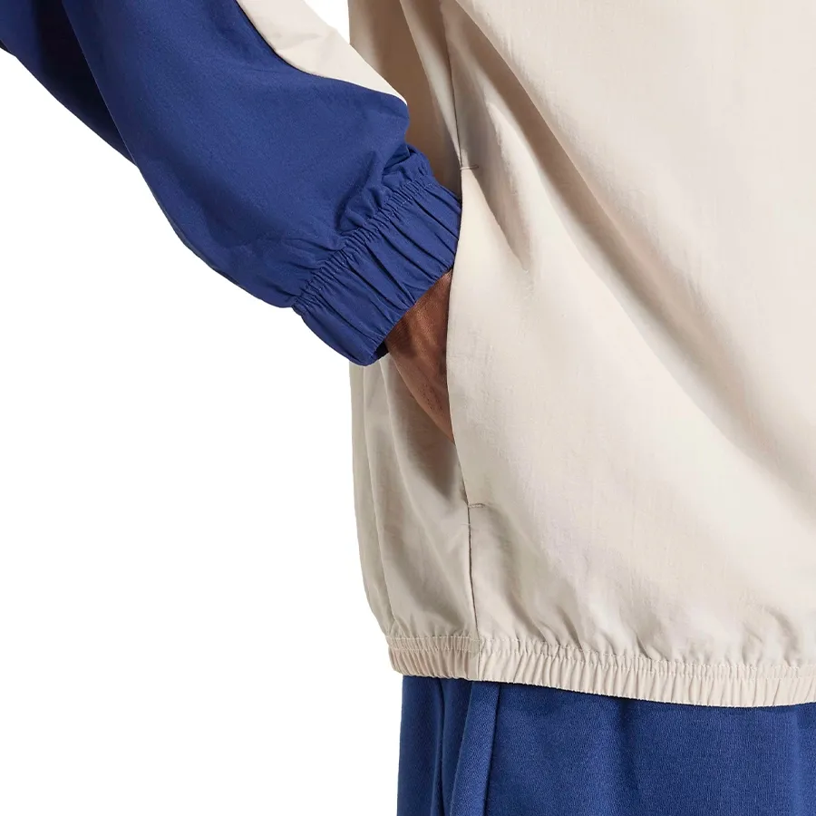 Imagen 4 de 6 de Campera adidas Collegiate Coach-HUESO/AZUL