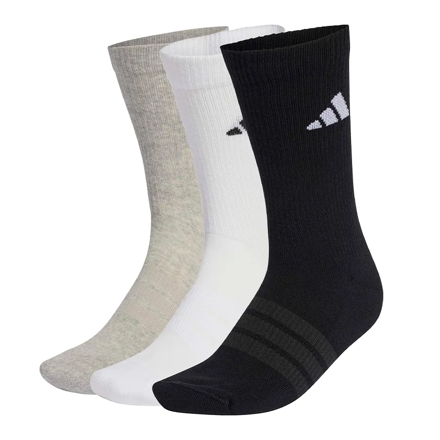 Imagen 0 de 4 de Medias adidas Sportswear Pack x3-NEGRO/BLANCO/GRIS